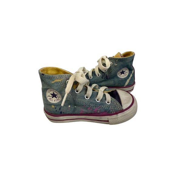 Converse All Star Chuck Taylor Hi Top Lace Up Sneakers Size 6 - Picture 7 of 8